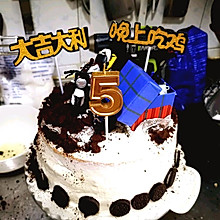 玫瑰慕斯生日蛋糕