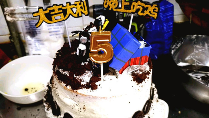 玫瑰慕斯生日蛋糕