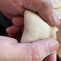 韭菜莲藕手工饺子的做法图解6