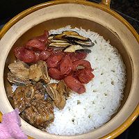 排骨腊味煲仔饭的做法图解11