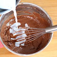 爆浆巧克力栗子蛋糕的做法图解4