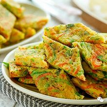 蔬菜蛋饼【宝宝辅食】