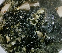 豆腐紫菜蛋花汤的做法