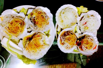 蒜蓉粉丝蒸扇贝
