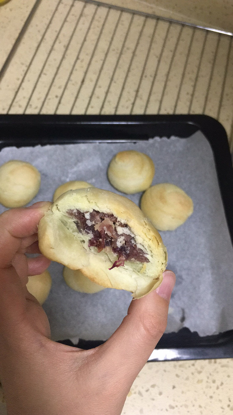 鲜花饼的做法