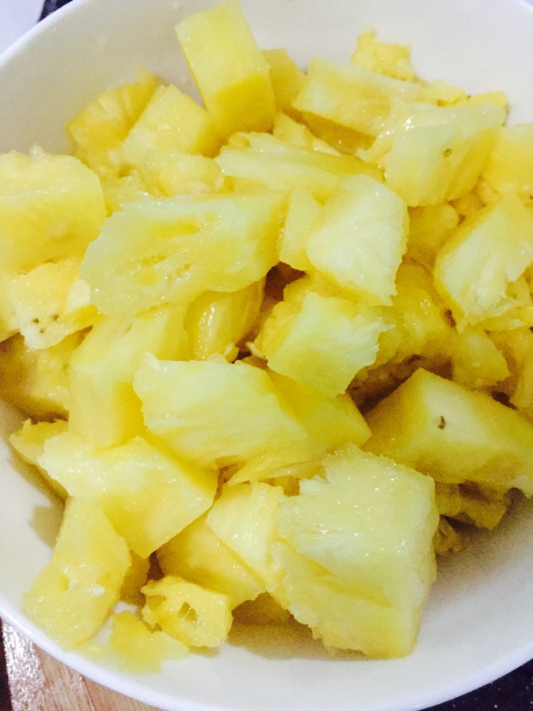 菠萝炒饭的做法图解5