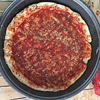 披萨8寸（包括自制面饼）超级简单的做法图解7