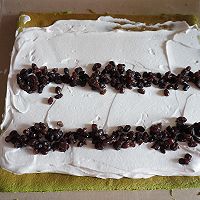 抹茶蜜豆蛋糕卷的做法图解12