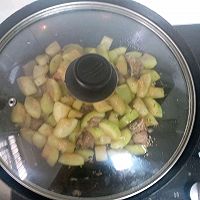 鲜美可口的肉烧瓠子的做法图解8
