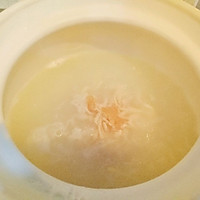 #换着花样吃早餐#皮蛋鸡丝粥的做法图解3