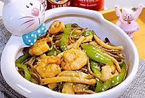 海鲜荞麦炒面 | 涮火锅剩下的食材可以利用的做法