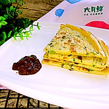 蔬菜鸡蛋饼#春天就酱吃#