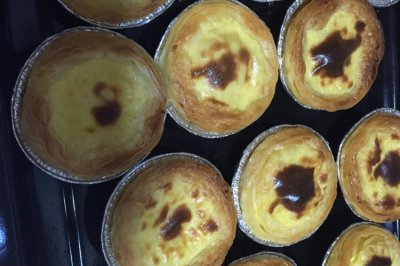 超简蛋挞4种配料即可孩子最爱