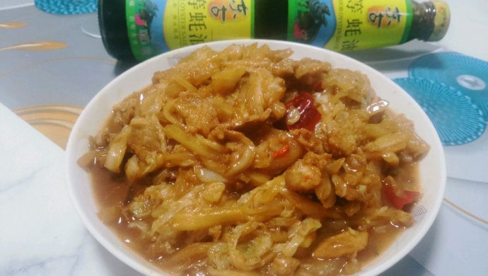 酸菜炒肉