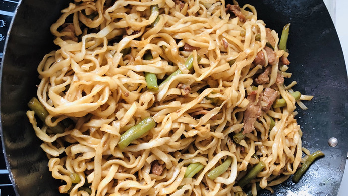 豆角焖面