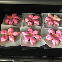 高颜值面点饼饼，桃花酥的做法图解15