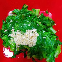 炝白菜苔的做法图解3