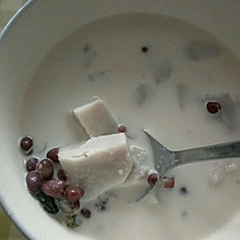 芋头红豆牛奶汤
