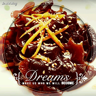 低脂醋溜黑木耳