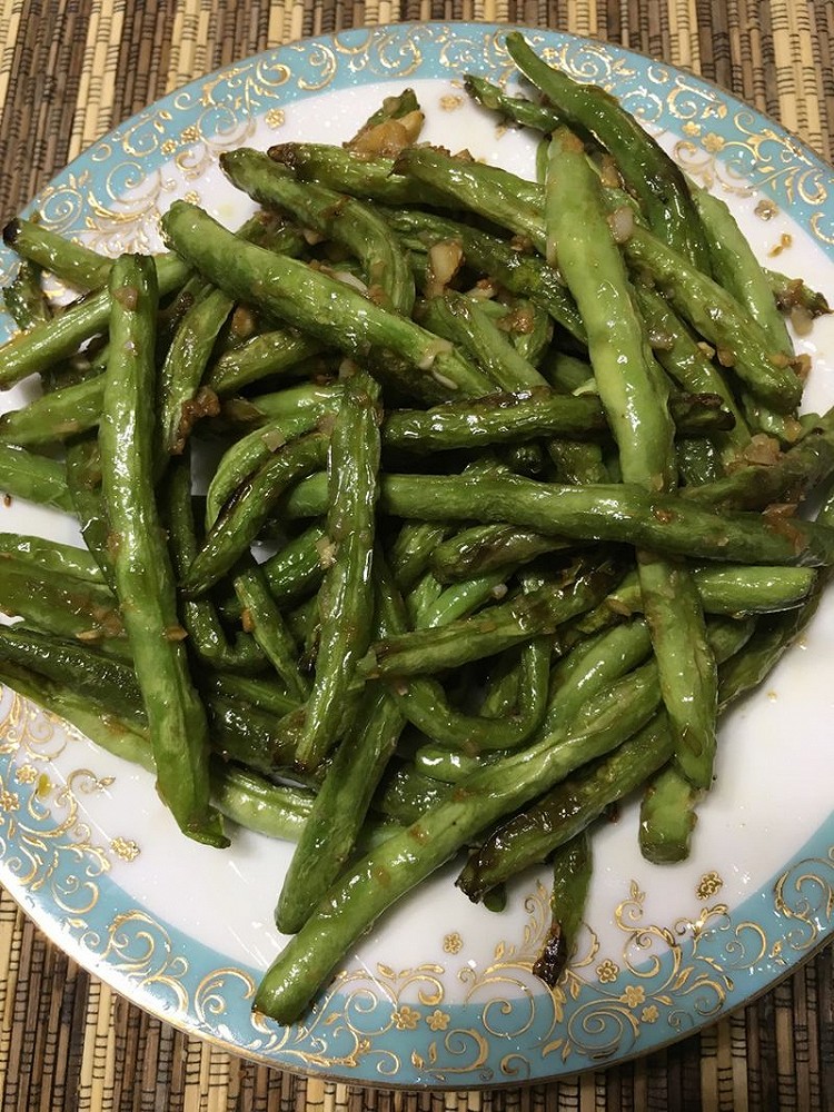 快速干煸豆角的做法