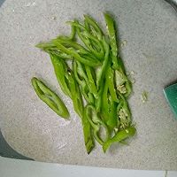 香辣青椒里脊的做法图解3