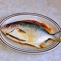 #下饭红烧菜#葱油鲳鱼的做法图解6