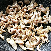 竹笋炒肉片的做法图解4