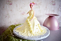婚纱裱花娃娃蛋糕的做法