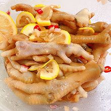 网红柠檬鸡爪