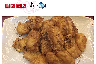蛋煎巴沙鱼