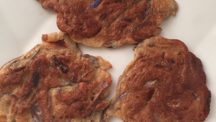 香煎茄子饼