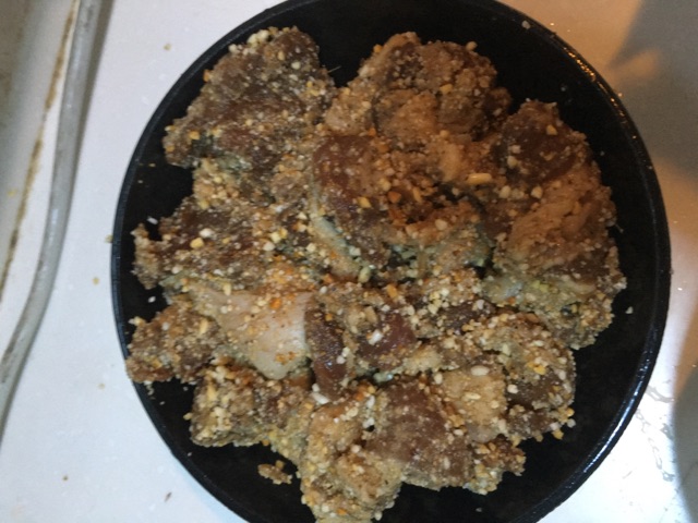 双味粉蒸肉的做法图解12