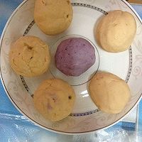 红薯粉～彩色团子的做法图解7