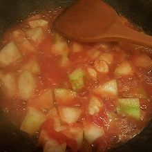 减脂菜——番茄鸡胸肉冬瓜