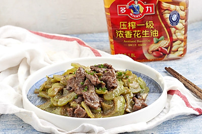 金牌豉汁凉瓜炒牛肉