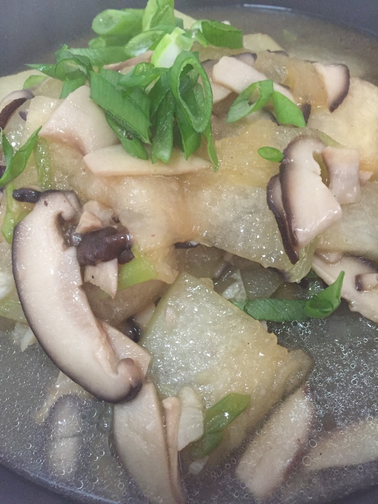 香菇烧冬瓜