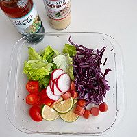 #丘比小能手料理课堂#快乐减脂‼️蔬菜沙拉的做法图解2