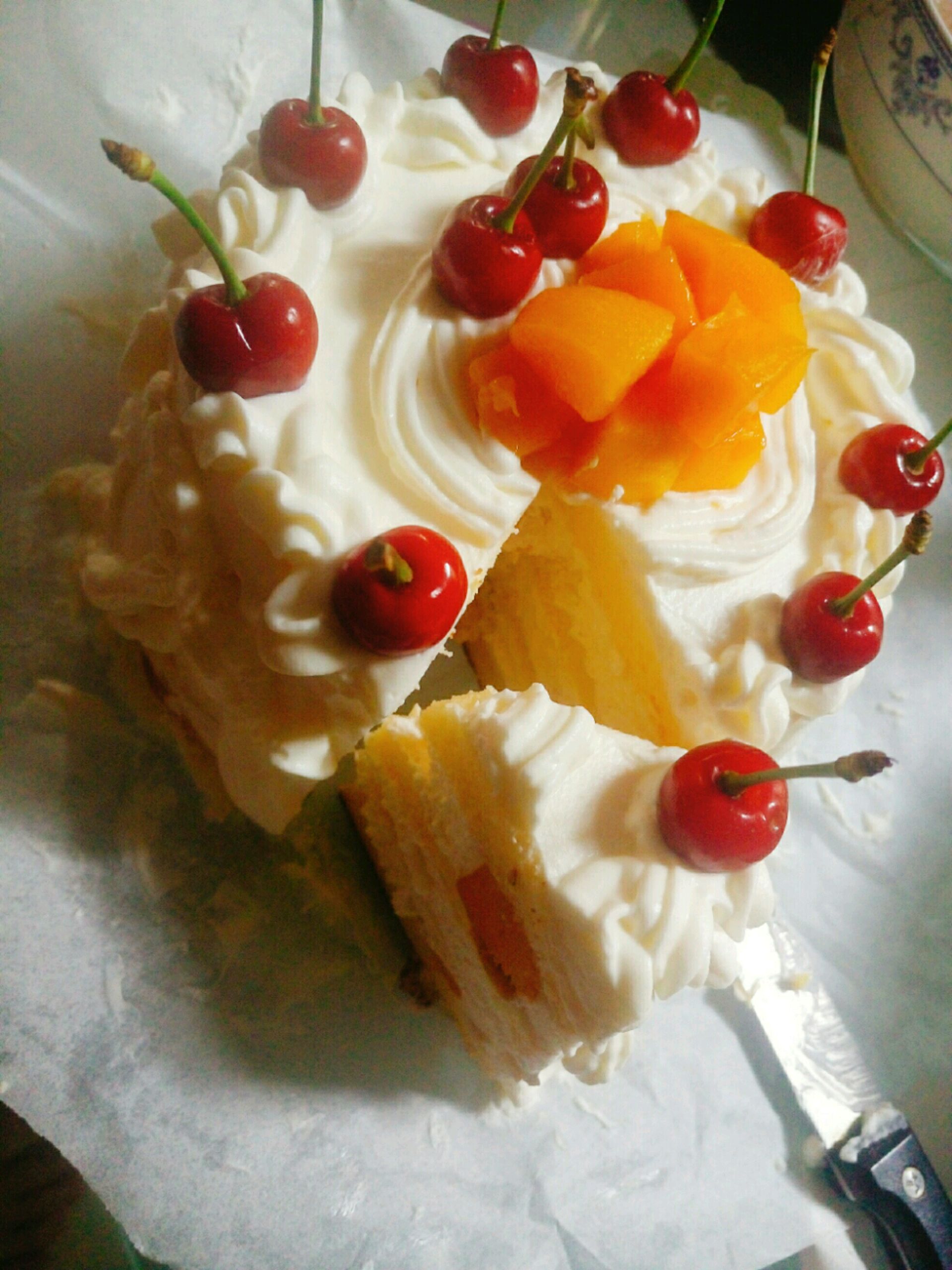水果奶油蛋糕怎么做_水果奶油蛋糕的做法_豆果美食