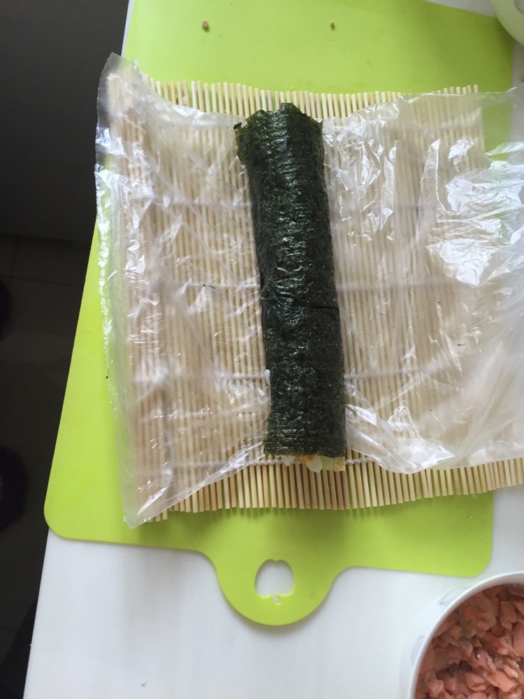 肉松火腿寿司的做法图解5