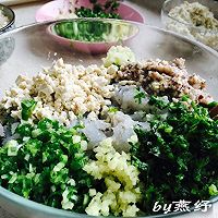荠菜&三鲜饺，春天的气息，童年的味道的做法图解9