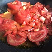 #美食新势力#番茄金针菇疙瘩汤的做法图解4