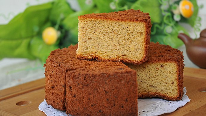 枣泥红糖米戚风