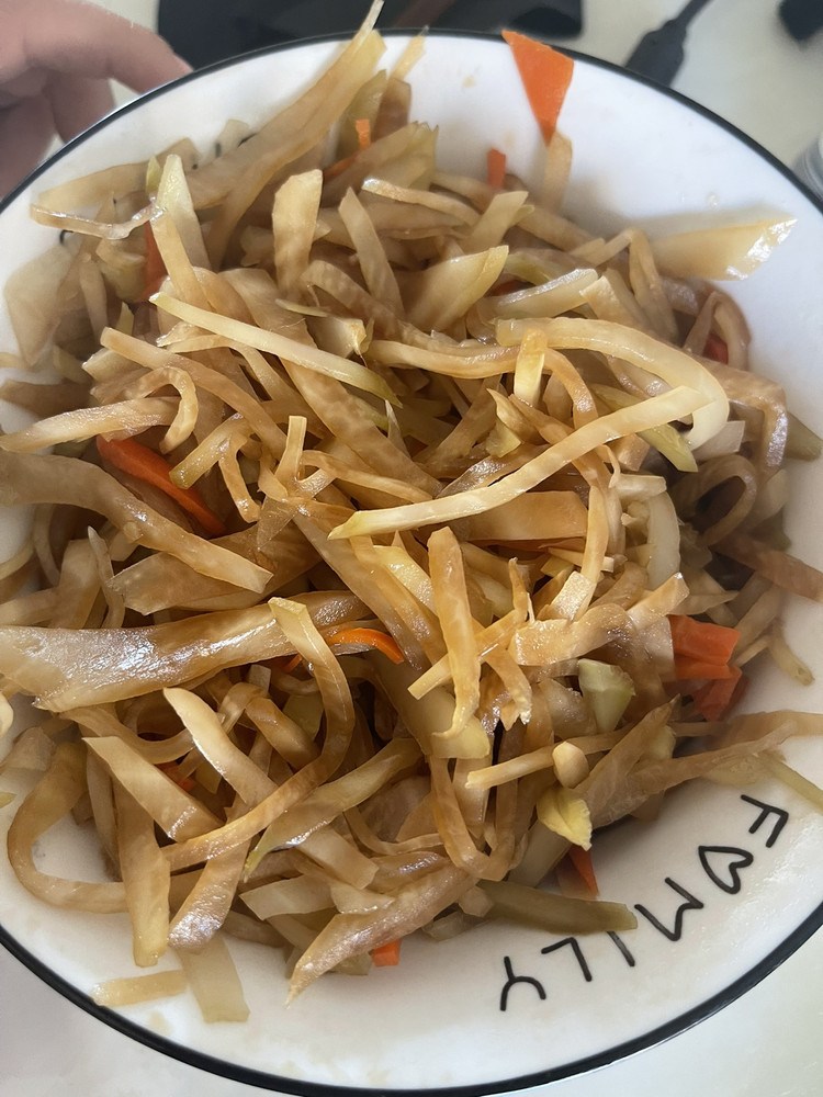 拌大头菜的做法