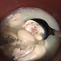 芸豆蹄花汤的做法图解4