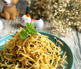 #夏至日，大口吃面#芝麻酥香面的做法