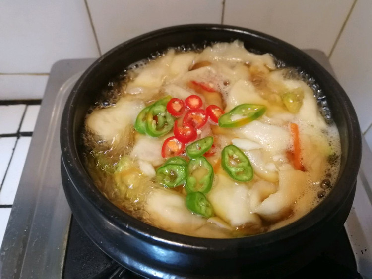 韩式面片汤的做法