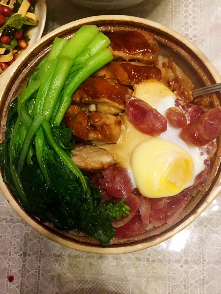 腊味双拼煲仔饭的做法图解8