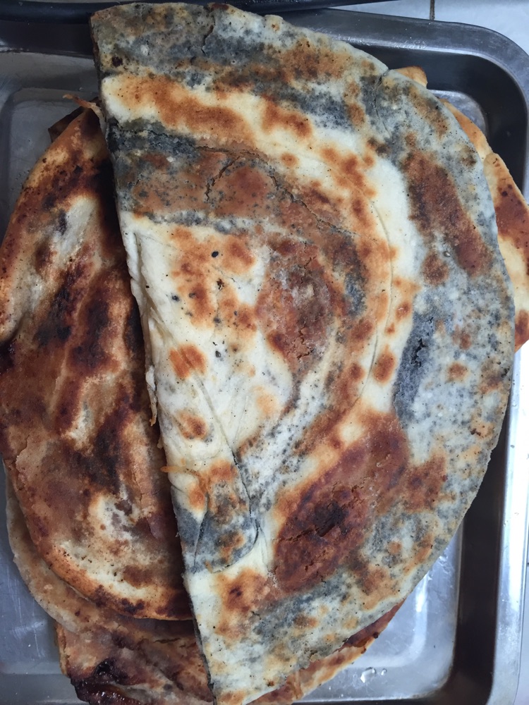 黑芝麻麻酱饼糖尿病者吃的做法图解6