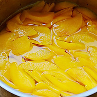 秋季纯天然甜品—糖水黄桃的做法图解7