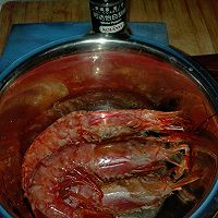 香煎阿根廷红虾的做法图解1